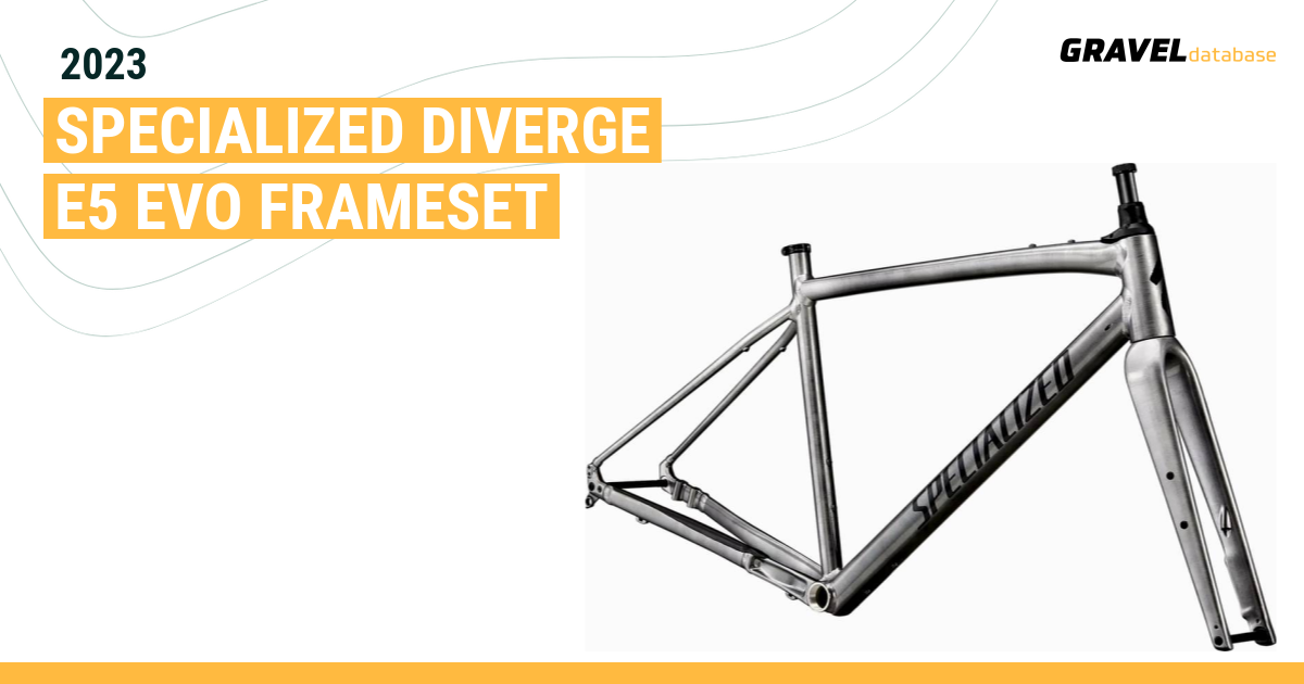 Specialized diverge on sale e5 frameset