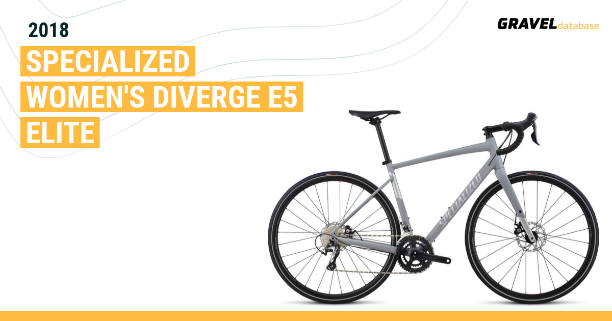 Specialized women's cheap diverge e5 elite