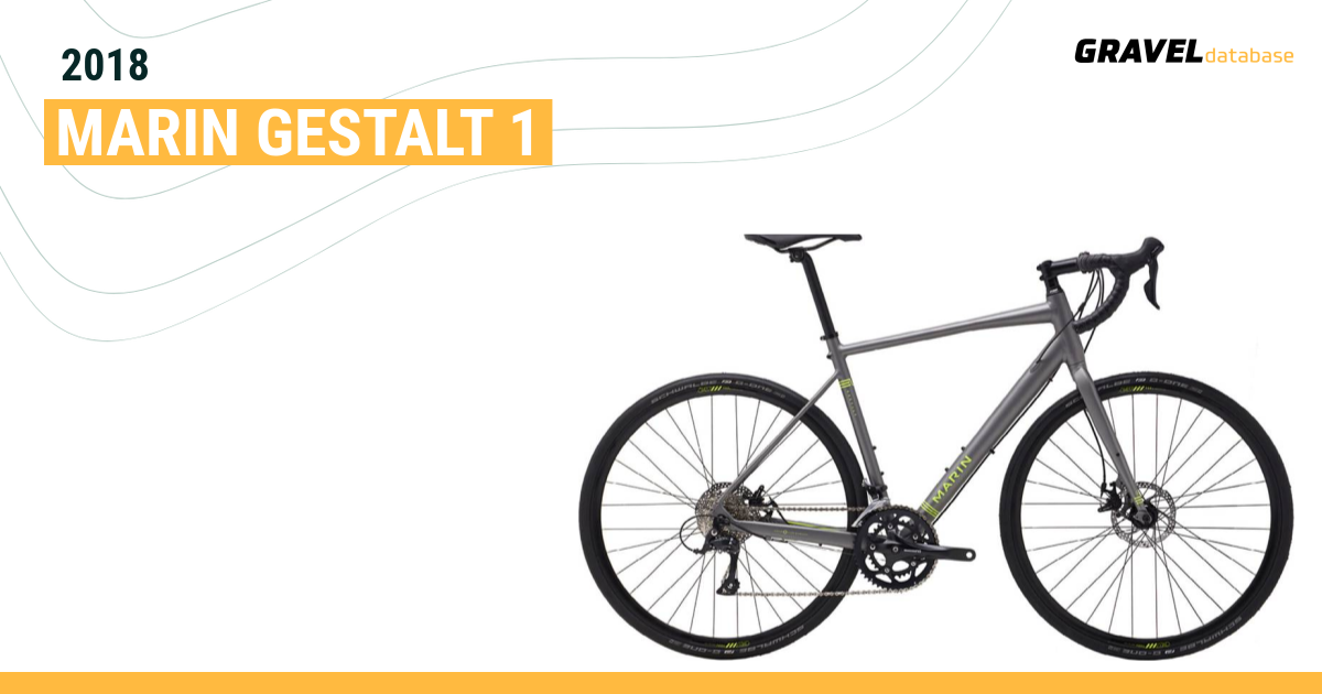 Marin gestalt 1 store 2018 cyclocross bike grey