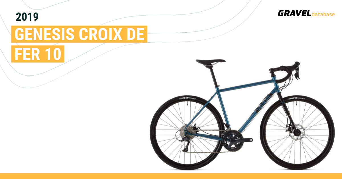 2019 Genesis Croix De Fer 10 Gravel Bike Database