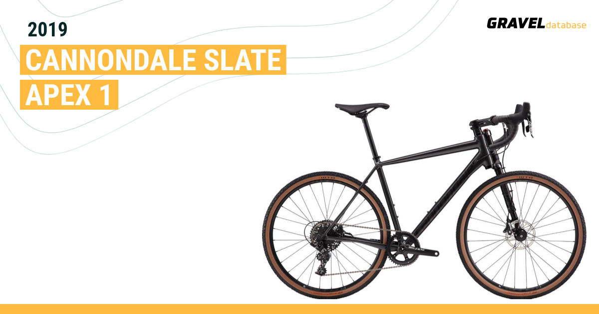 Cannondale slate hot sale apex