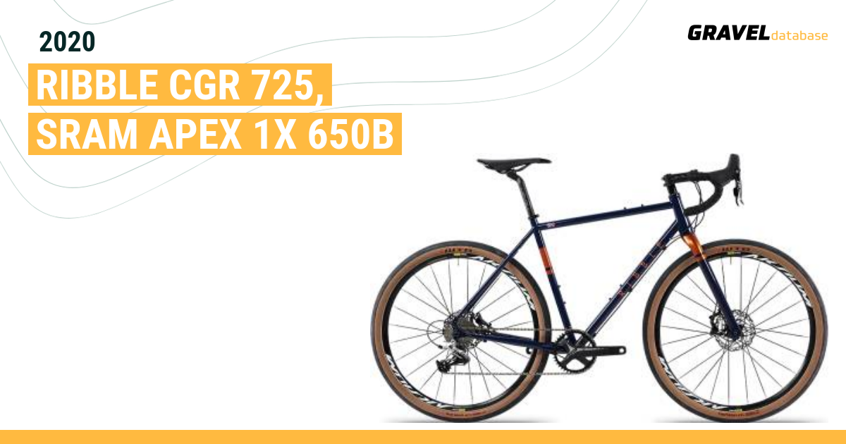 Ribble cgr 725 discount sram apex 1x 650b