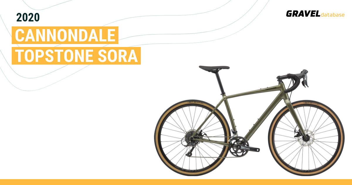 2020 cannondale topstone sora