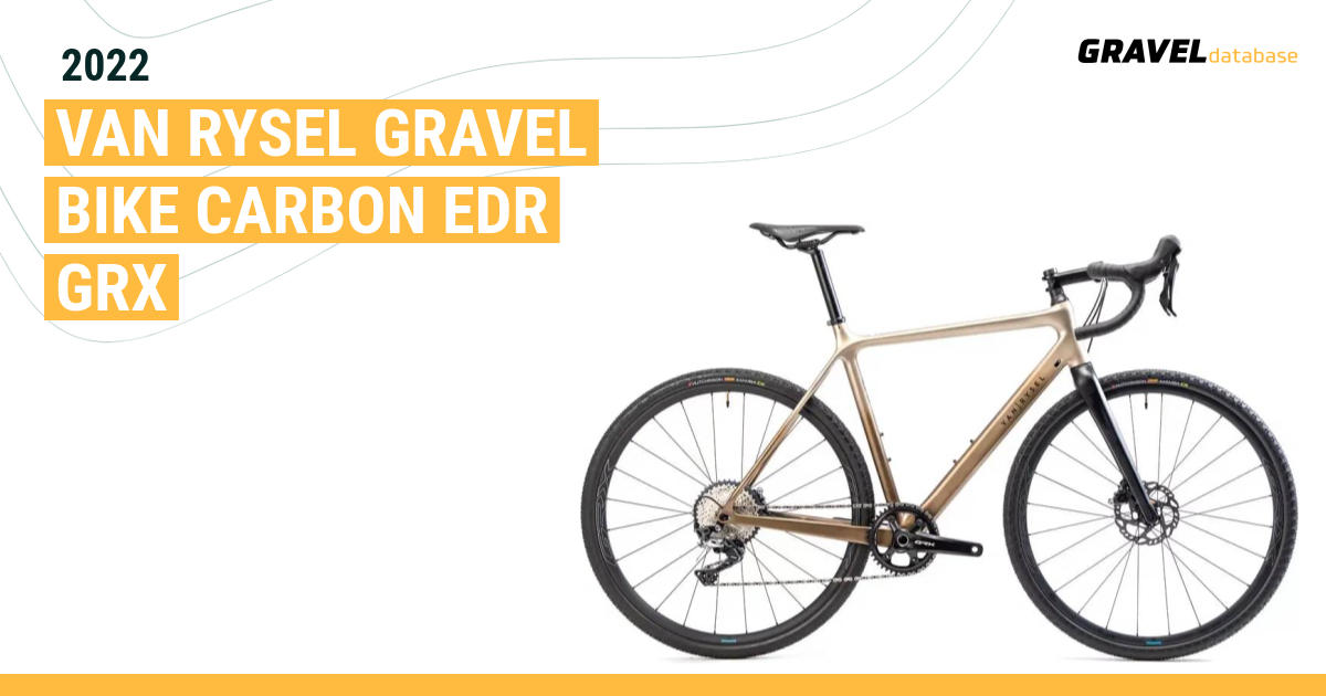 2022 VAN RYSEL GRAVEL BIKE CARBON EDR GRX Gravel Bike Database