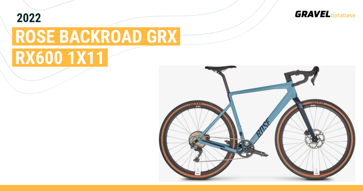 2022 Rose BACKROAD GRX RX600 1x11 Gravel Bike Database