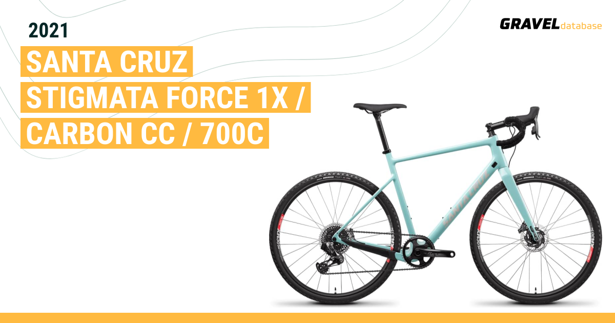 2021 Santa Cruz Stigmata Force 1X Carbon CC 700c Gravel Bike